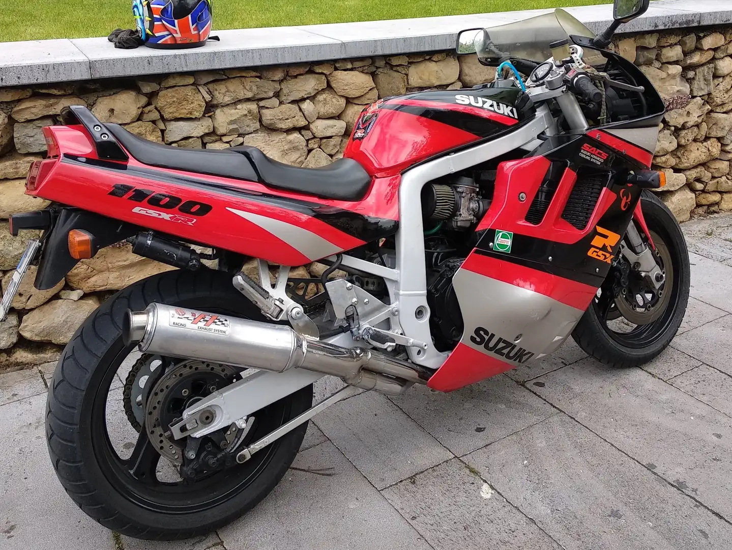 Suzuki GSX-R 1100 SACS Zwart - 1