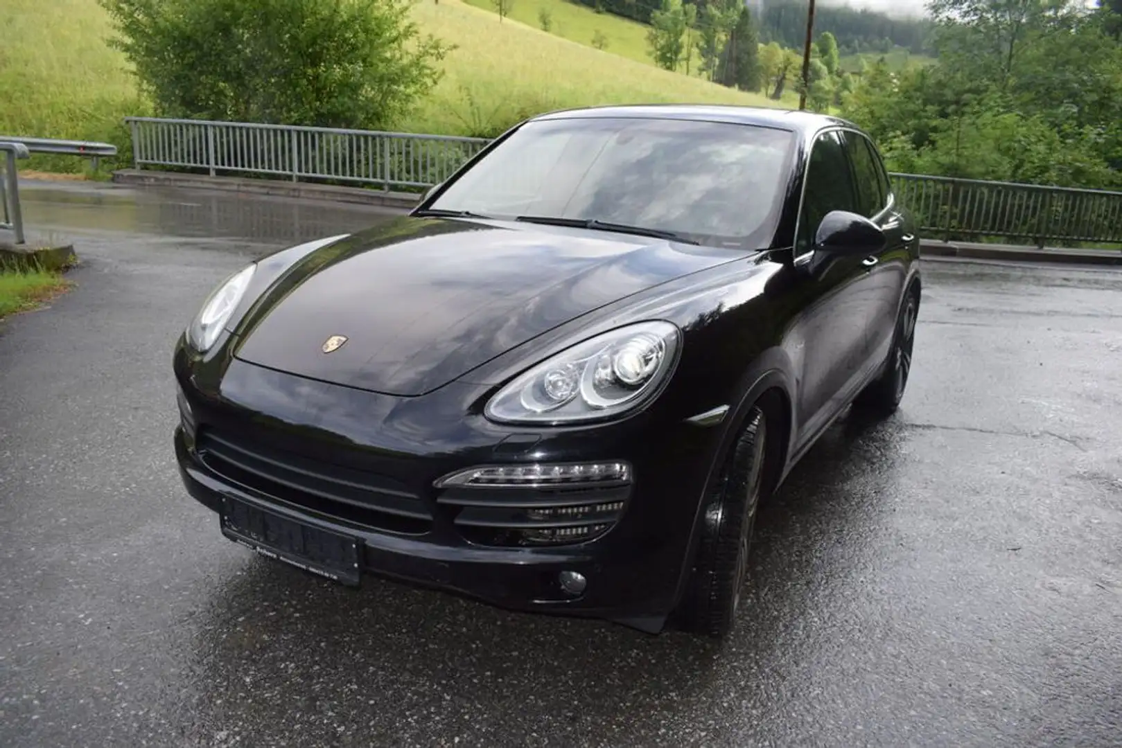 Porsche Cayenne S Diesel top zustand garantie v8 diesel Schwarz - 1