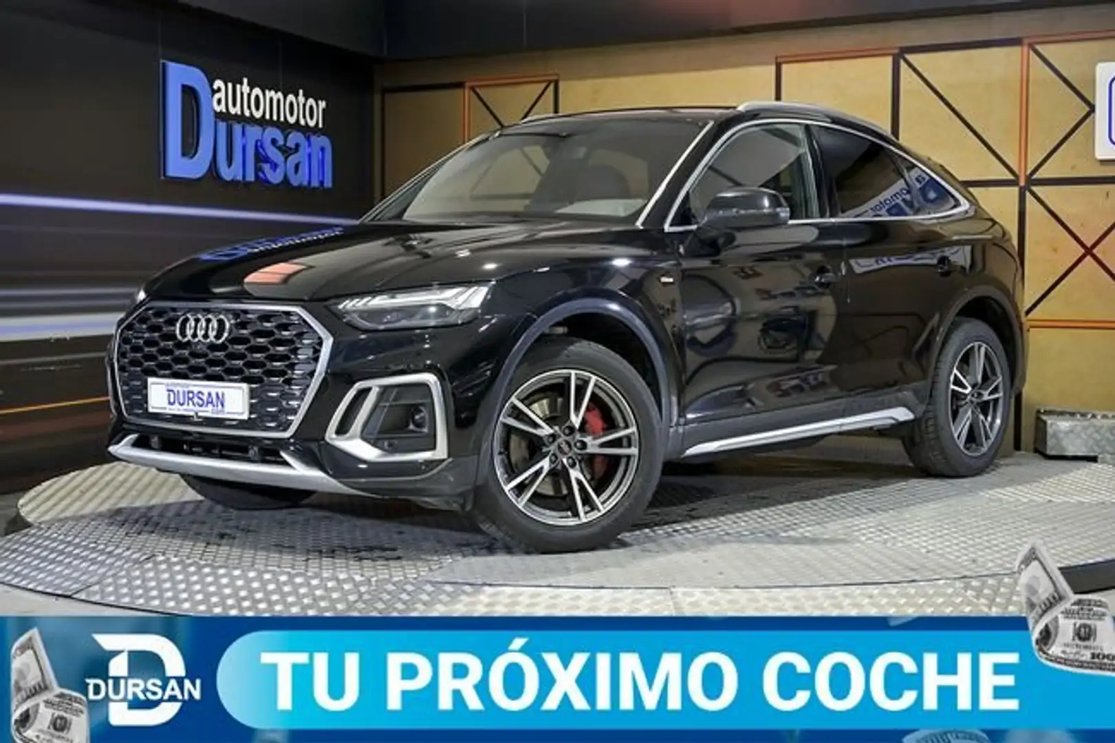 Audi QUATTRO S line 40 TDI 150kW quattroultra Negro - 1