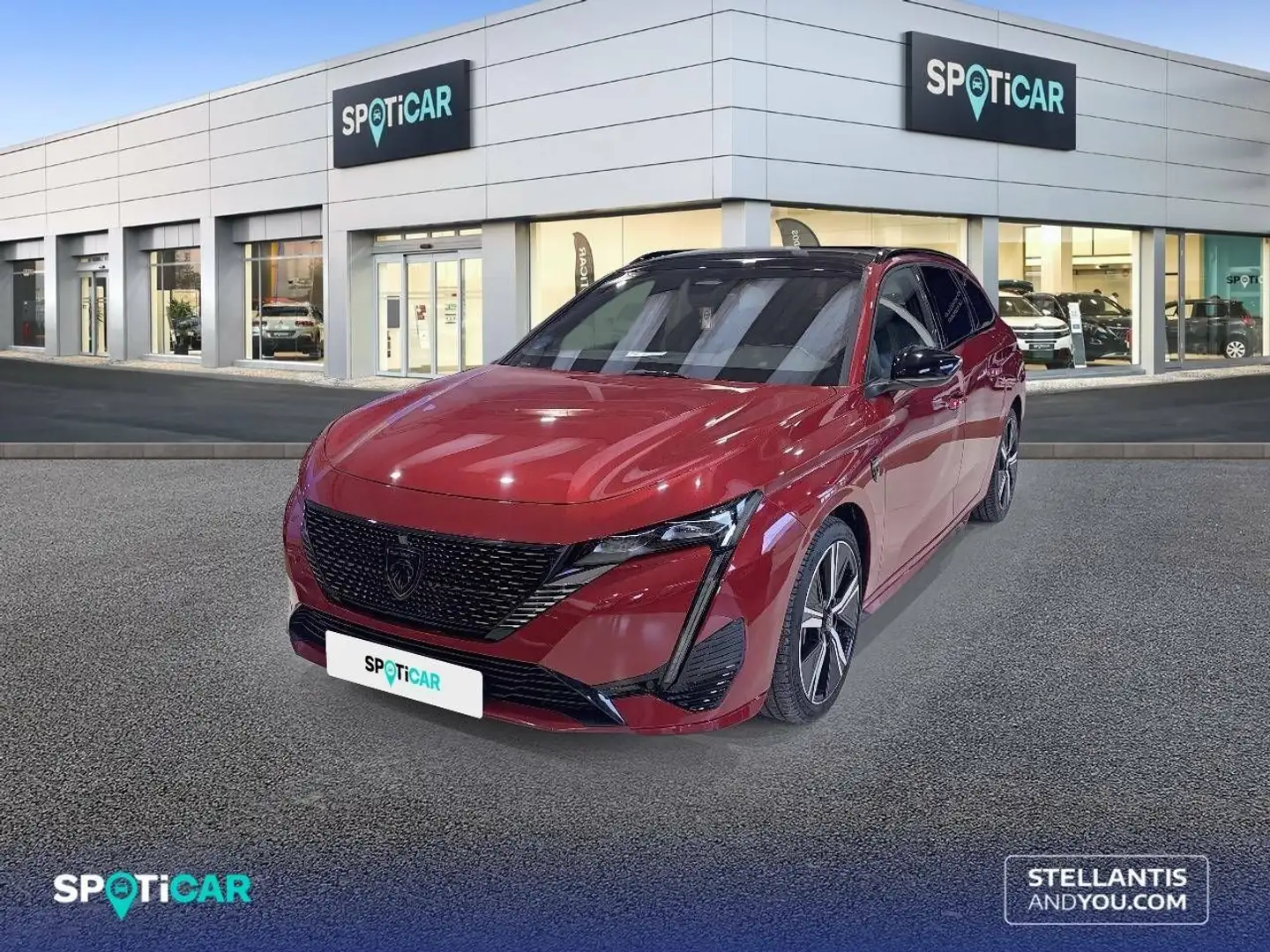 Peugeot 308 SW  Hybrid 225 eEAT8 GT Rouge - 1