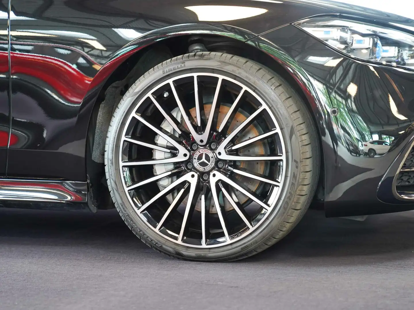 Mercedes-Benz S 450 S 450 d 4M AMG Line lang Night Hinterachslenkung Noir - 2