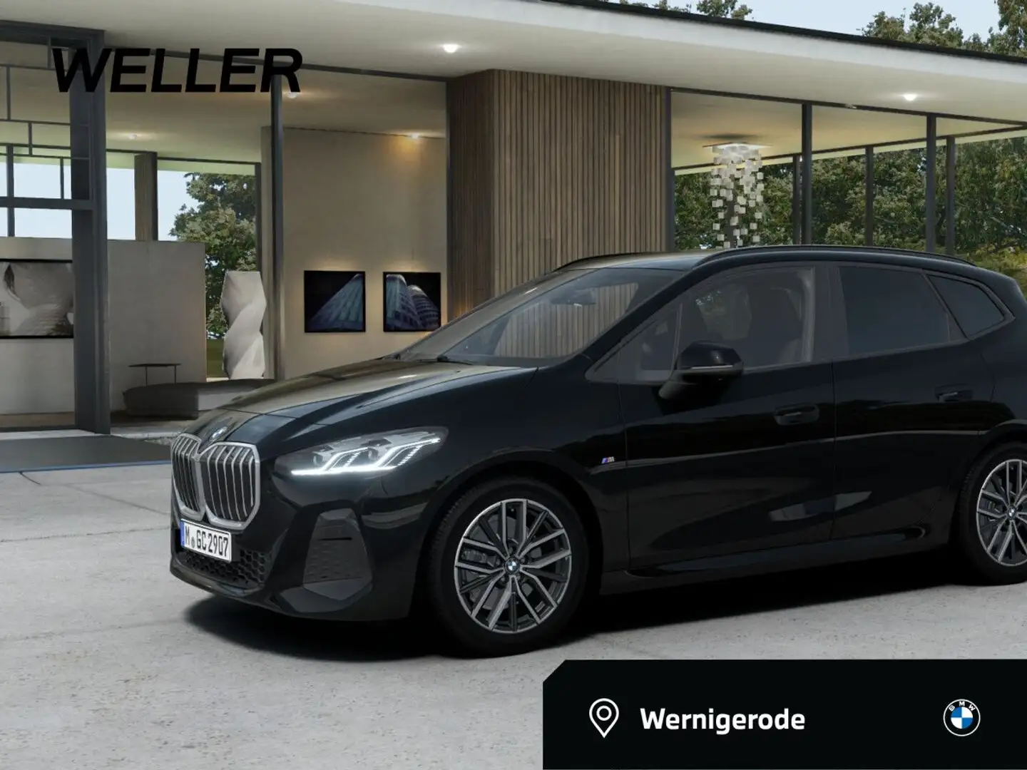 BMW 223 i xDrive Active Tourer Sportpaket Bluetooth LED Zwart - 1