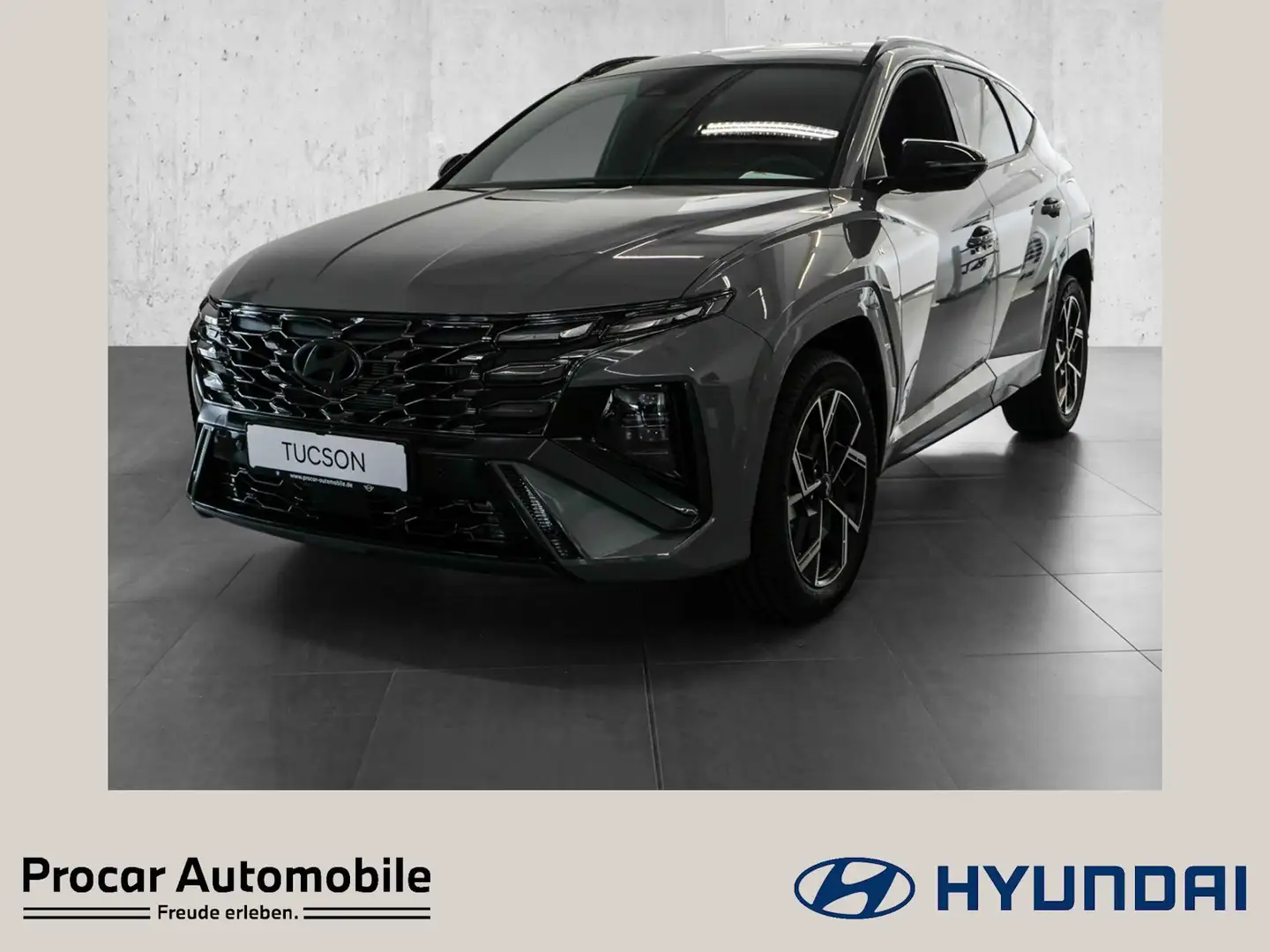 Hyundai TUCSON HEV 1.6 T-GDI 2WD N Line NAVI LED RFK 360 Grad Kam Grau - 1
