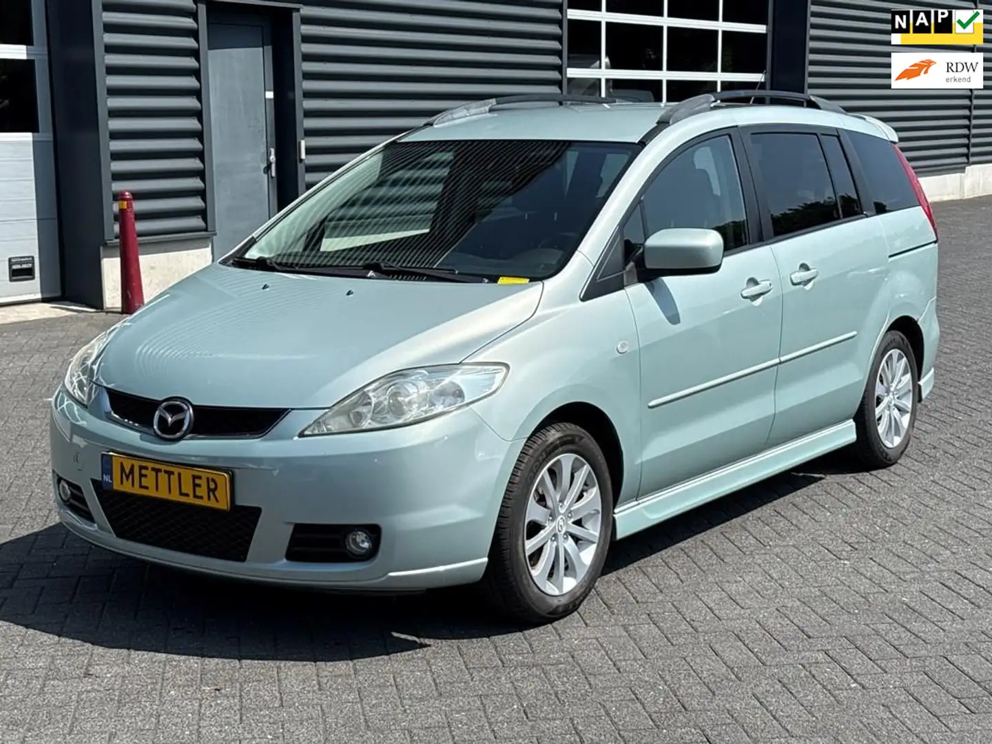 Mazda 5 1.8 Executive, 7 PERSOONS, Trekhaak, Airco Grijs - 1