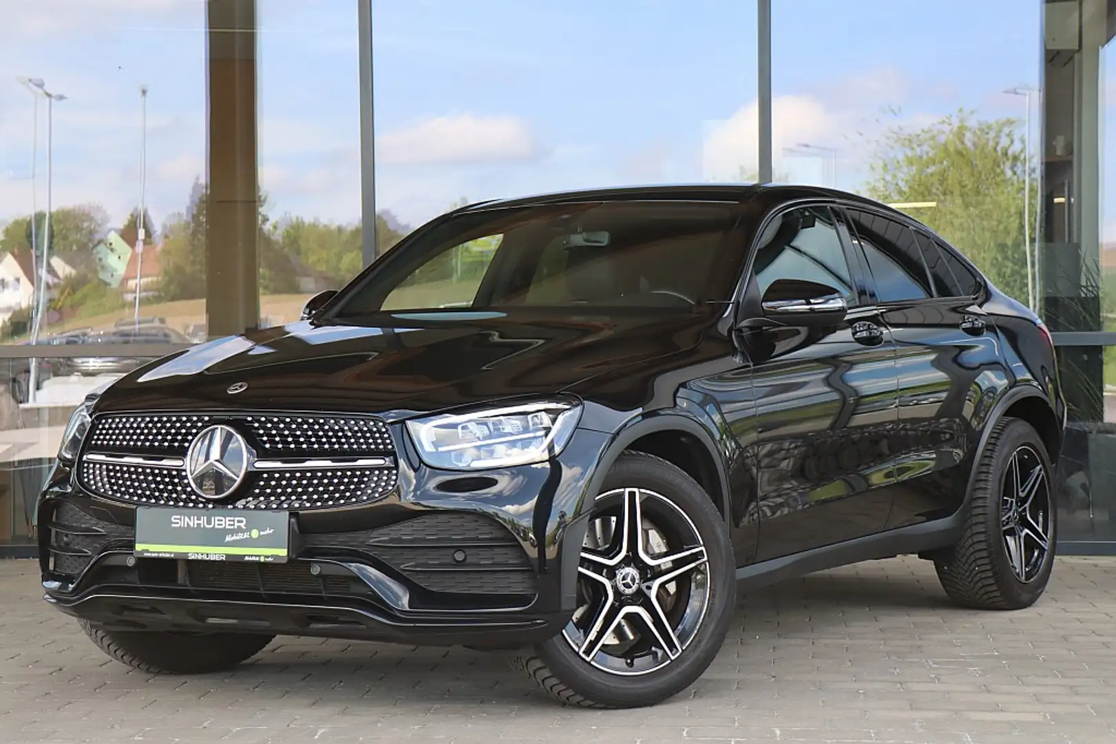 Mercedes-Benz GLC 200 d Coupé 4MATIC AMG Interieur/Exterieur, LED, Ni... Schwarz - 1