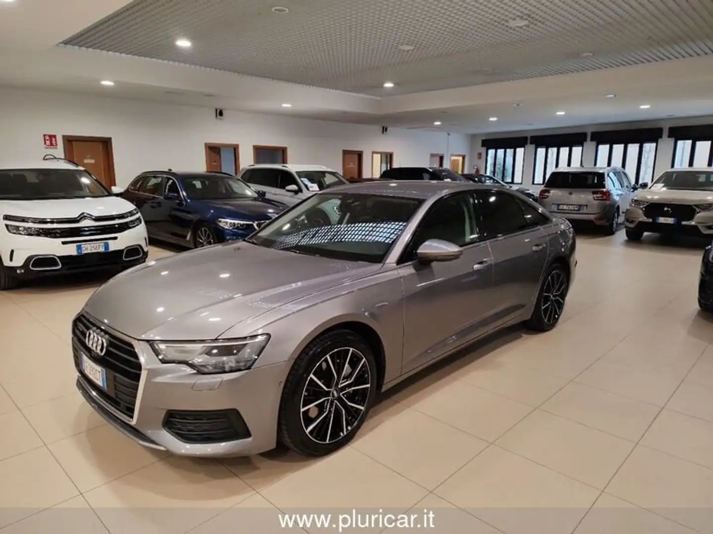 Audi A6 45TFSI quattro 265cv ultra S tronic Bus.Plus Pelle Grigio - 1