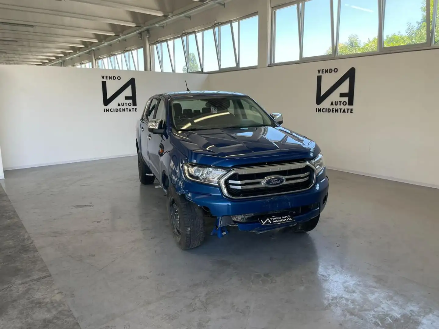 Ford Ranger 2.0 ECOBLUE DC XLT 170CV CAMBIO MANUALE Blauw - 1