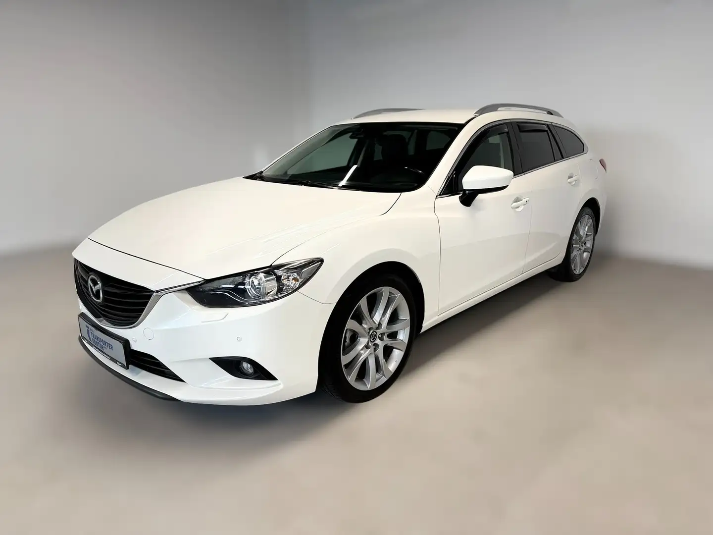 Mazda 6 Sports-Line Leder AHK RFK Standhzg BOSE TÜV neu Blanco - 1