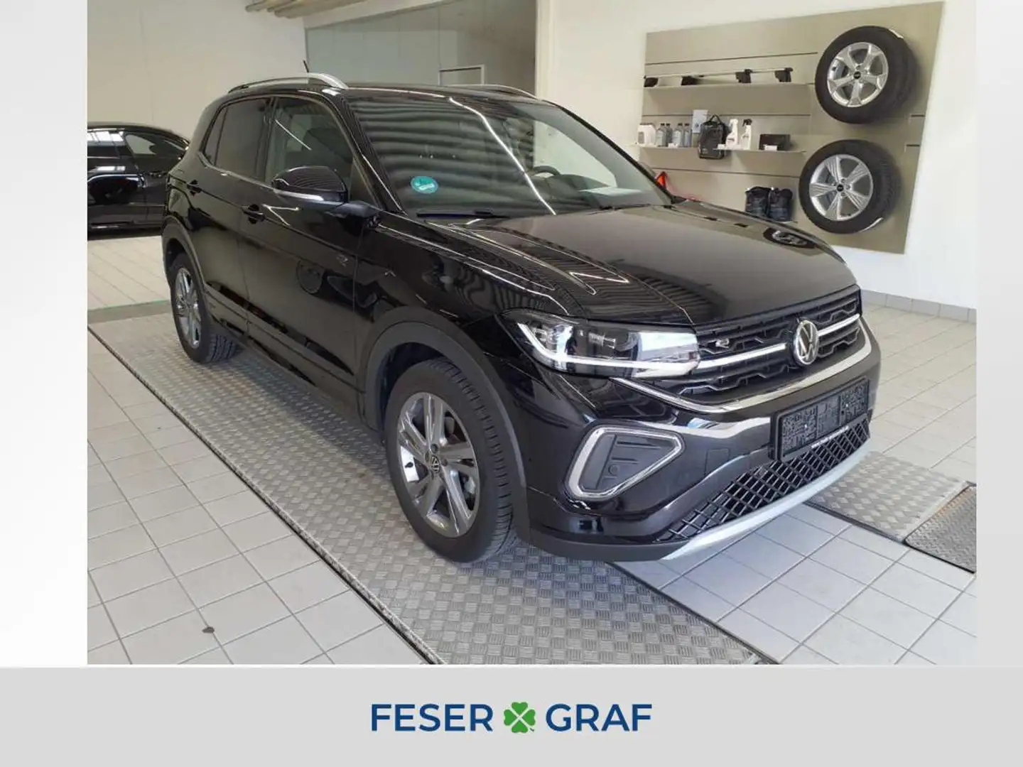 Volkswagen T-Cross R-Line 1.0 TSI DSG 116PS Schwarz - 1
