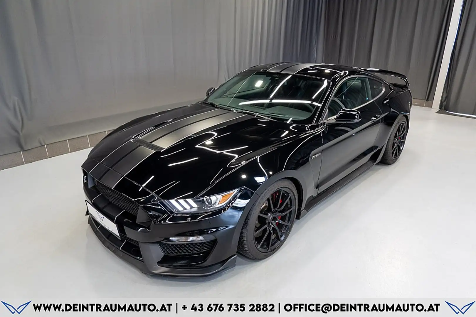 Ford Mustang 5,2L V8 GT*Shelby GT 350*TOP* Fekete - 2