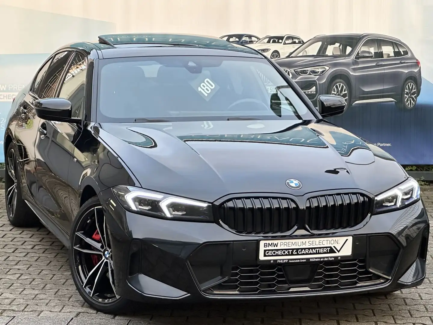 BMW 320 320d M SPORT-TETTO APRIBILE-NUOVO MODELLO-X DRIVE Černá - 1