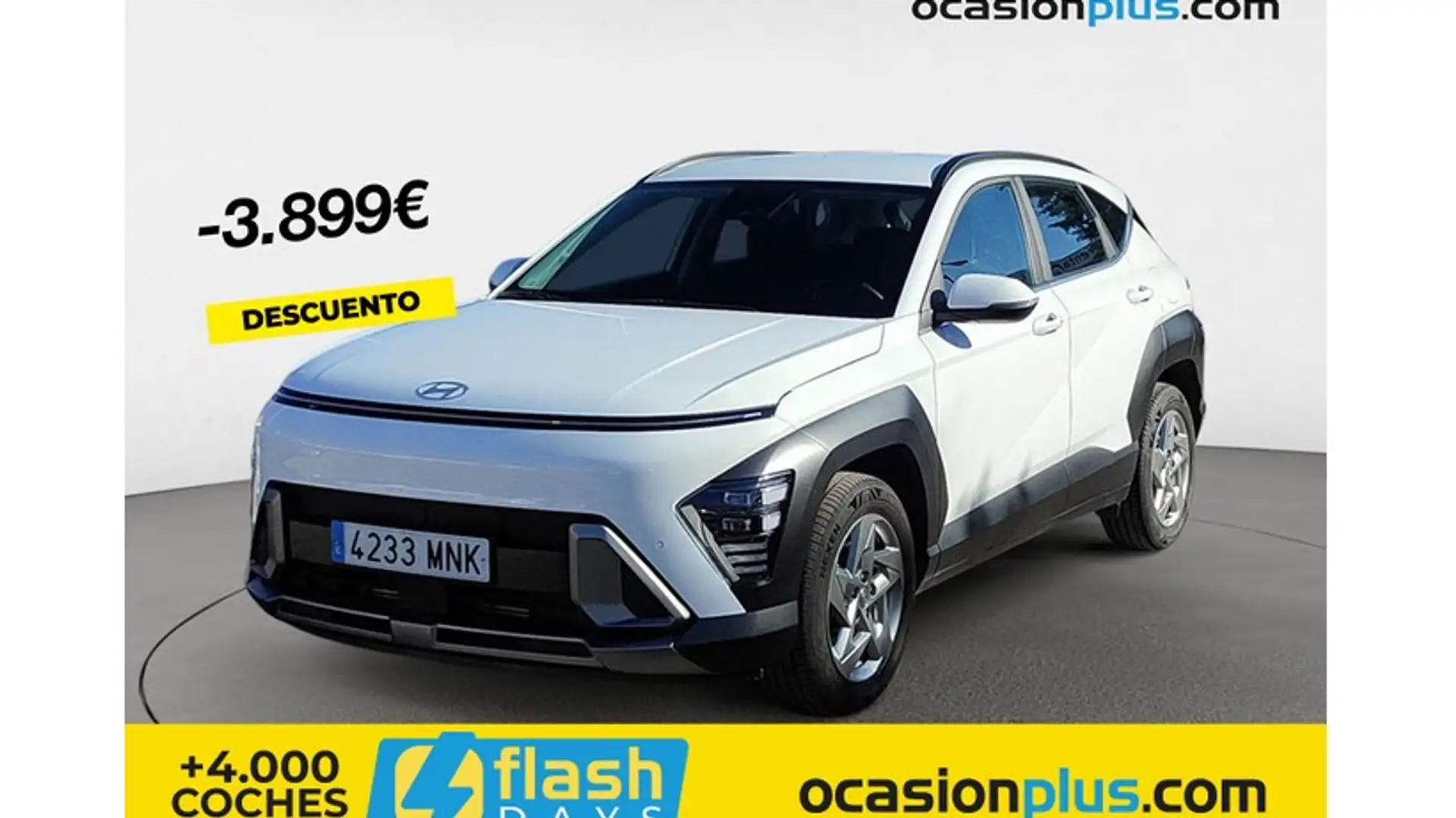 Hyundai KONA 1.0 TGDI Flexx 4x2 Blanco - 1