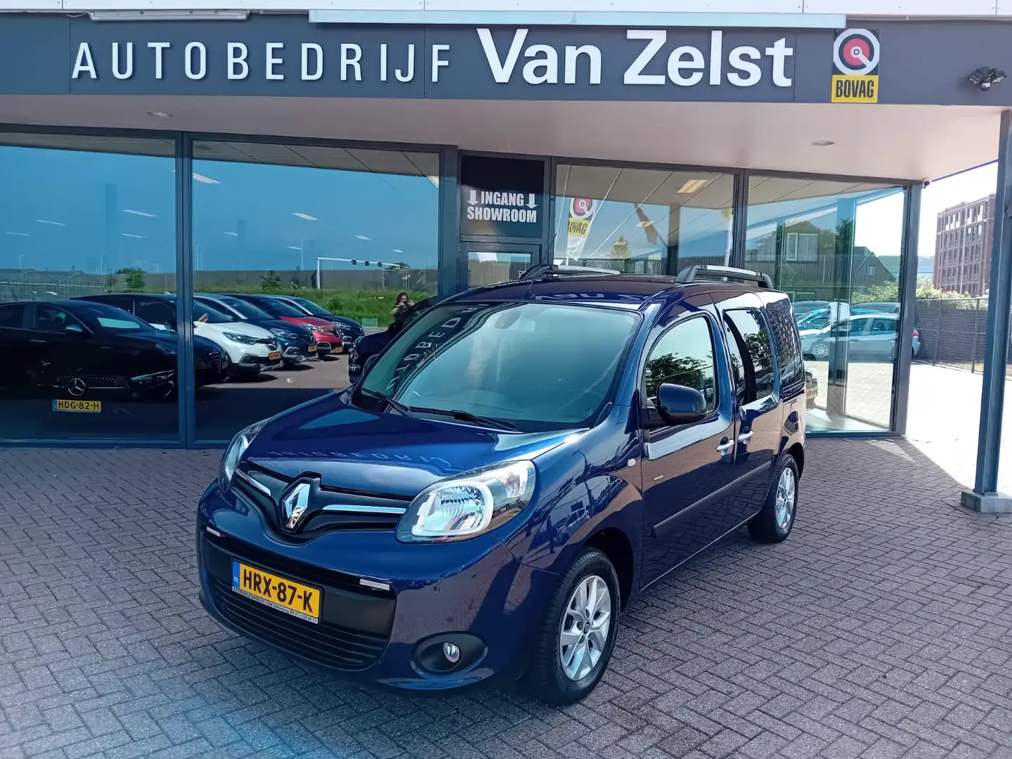 Renault Kangoo Family 1.2 TCE Limited Deluxe Automaat, Airco(auto Blauw - 1