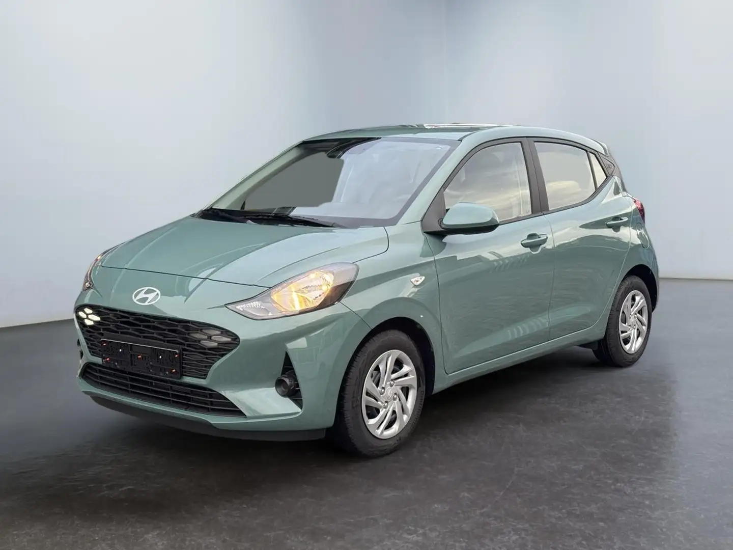 Hyundai i10 1,2 Klima NAV CarPlay Spha BT Kam PDC 1.2 58 Grün - 1