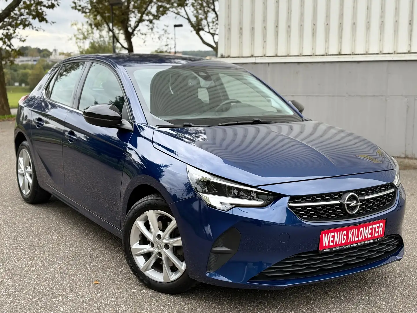 Opel Corsa 1HAND-WENIG KILOMETER-TOP GEPFLEGT Blau - 1