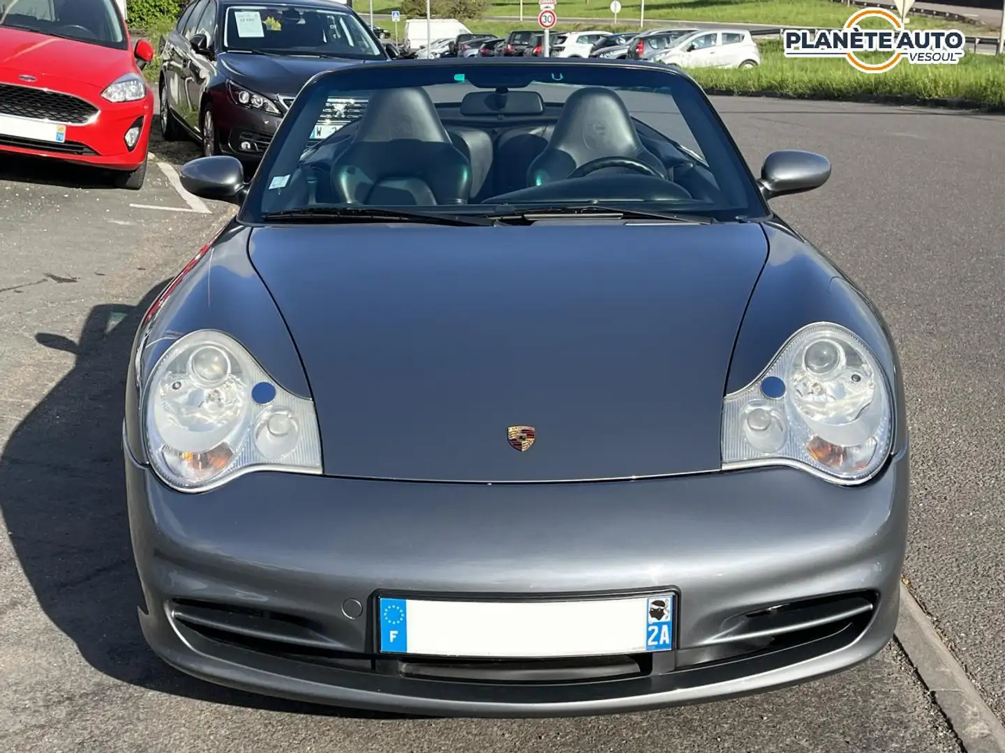 Porsche 911 Cabriolet 3.6i - BVA Tiptronic  TYPE 996 CABRIOLET Gris - 2
