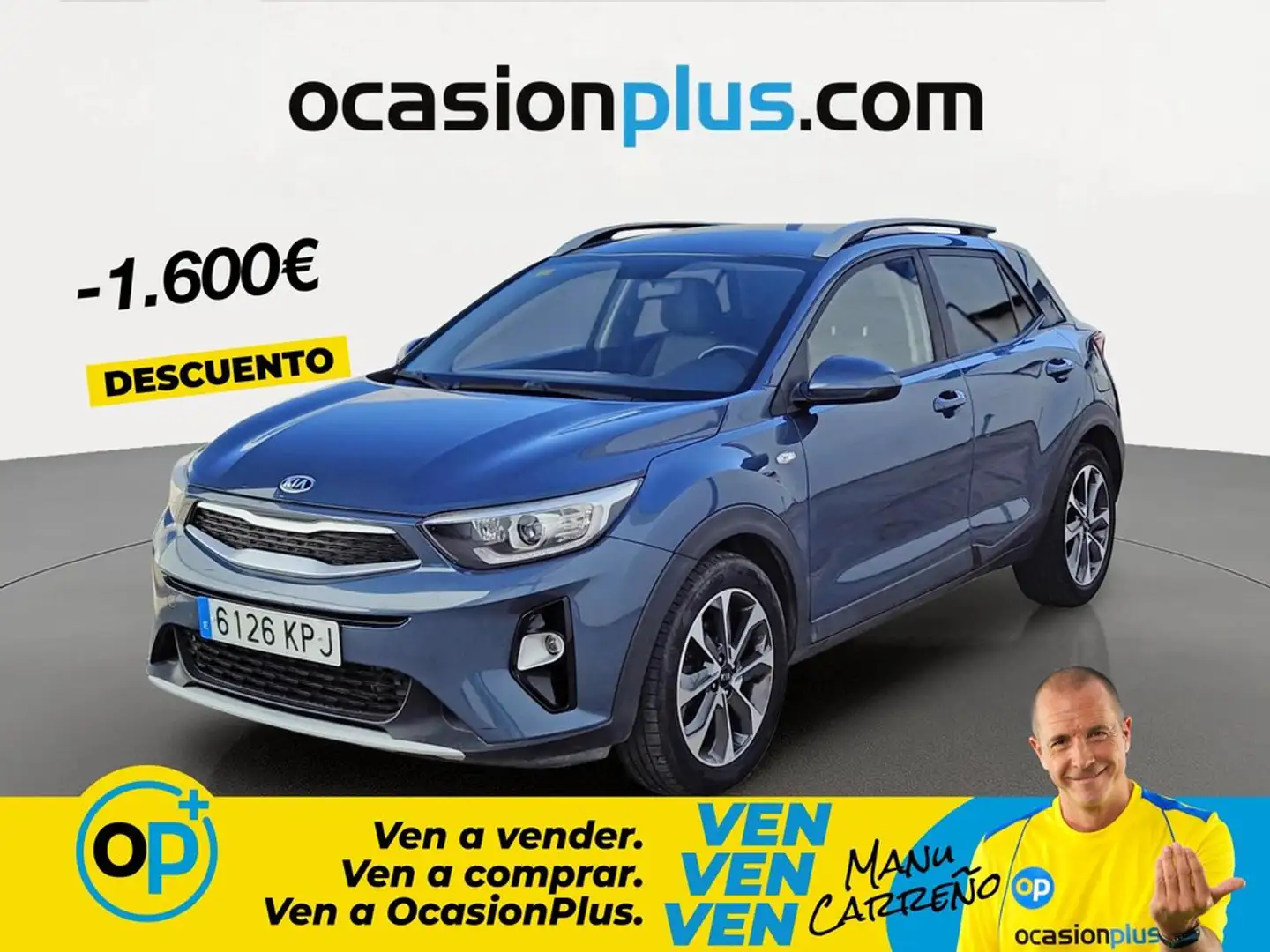 Kia Stonic 1.6CRDi VGT Eco-Dynamic Concept 110 Azul - 1