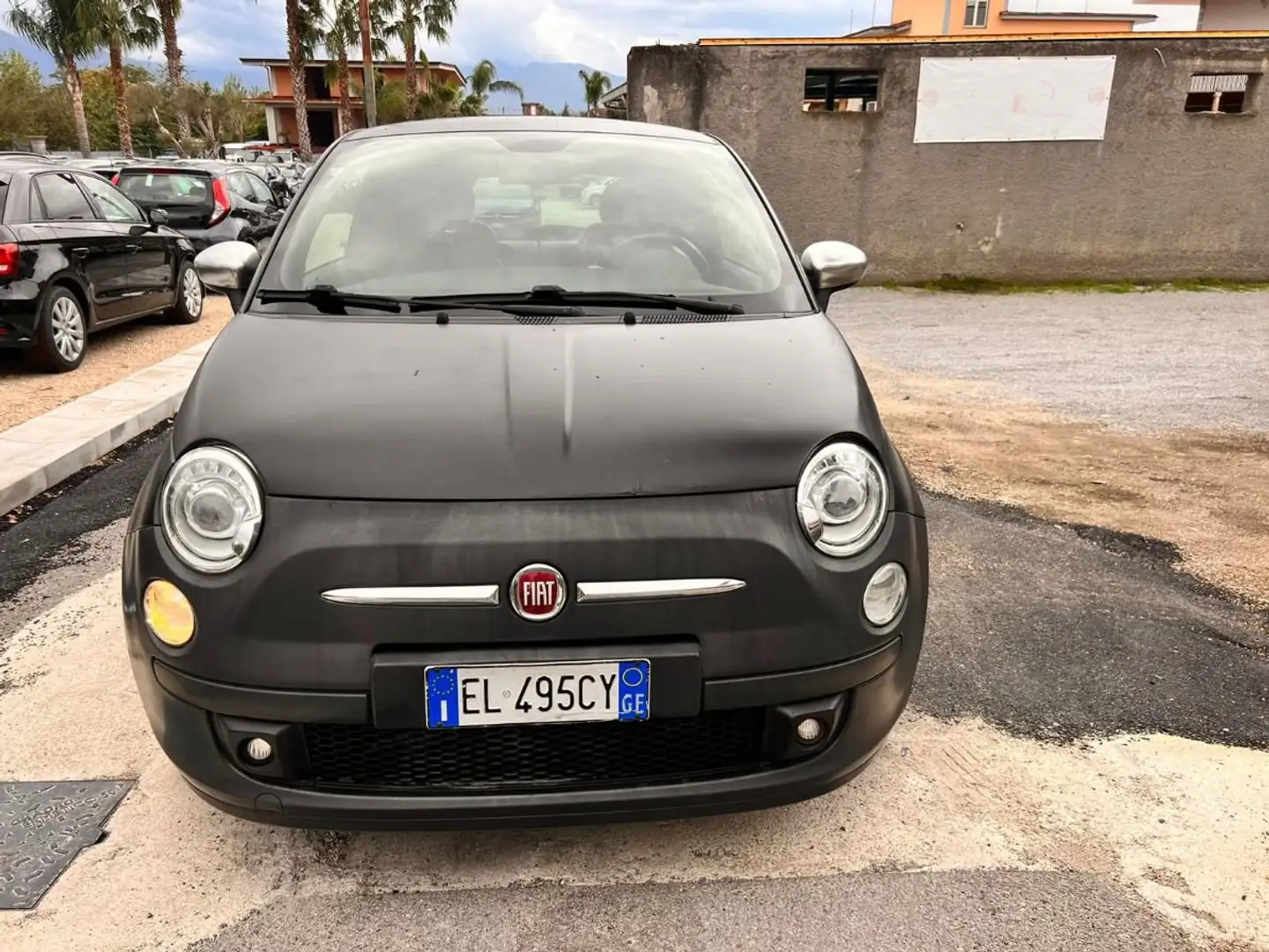 Fiat 500 500 0.9 TwinAir Turbo Matt Black Nero - 2