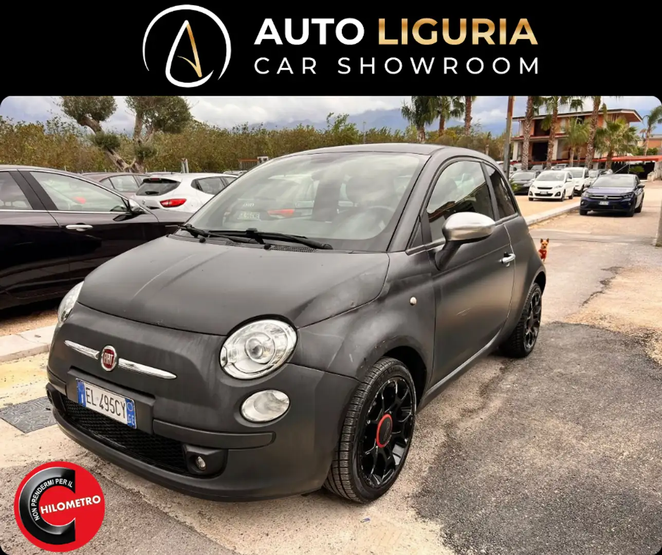 Fiat 500 500 0.9 TwinAir Turbo Matt Black Nero - 1