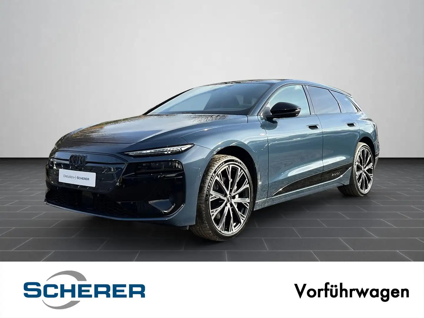 Audi e-tron performance 270 kW Bleu - 1