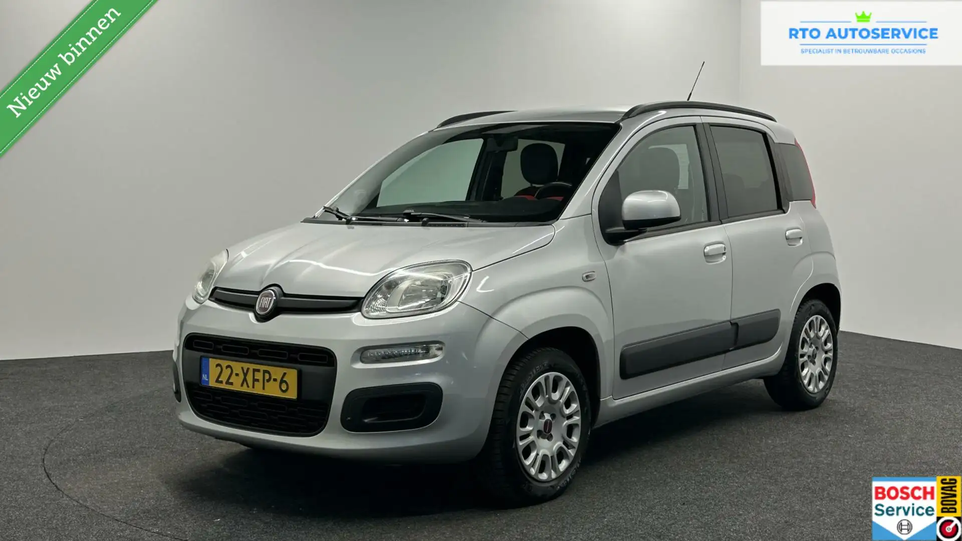 Fiat Panda 0.9 TwinAir Lounge AIRCO Gris - 1