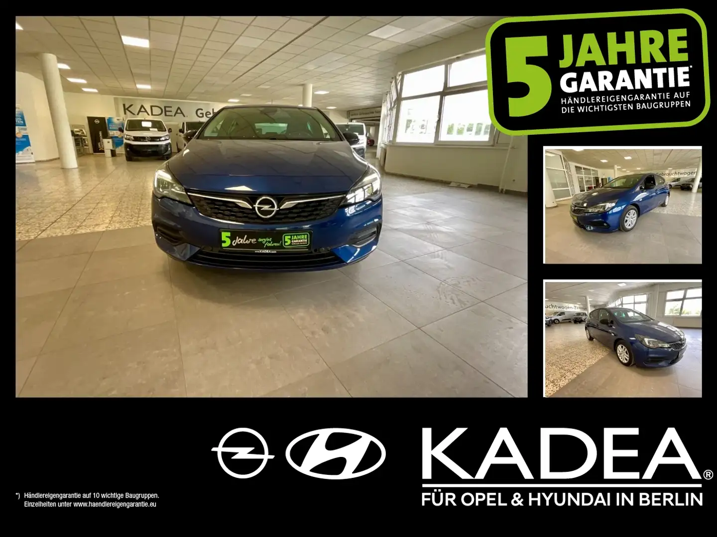 Opel Astra K 1.2 Turbo Edition LED+SHZ+Winterp.+Kam. Blau - 1