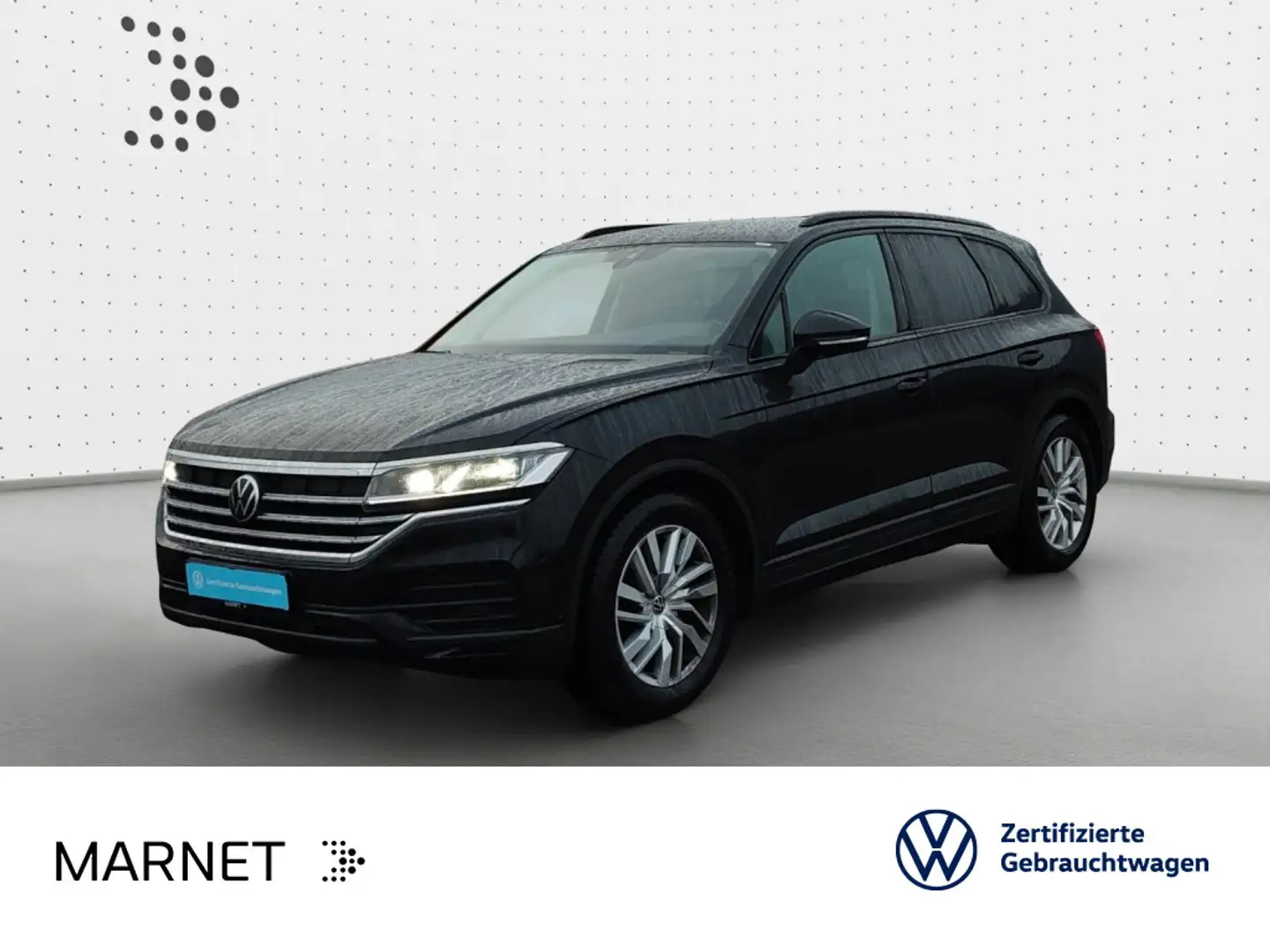 Volkswagen Touareg 3.0 TDI DSG 4Motion*Navi*AHK*Luftf.*Lede Schwarz - 1
