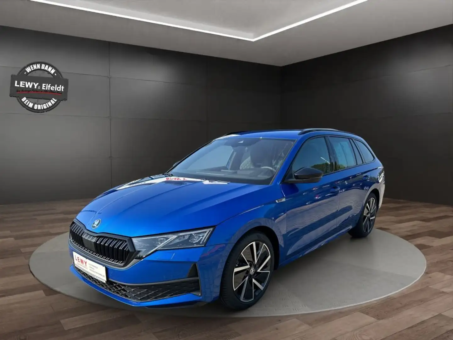 Skoda Octavia Combi 1.5 TSI mHEV DSG Sportline Blau - 1