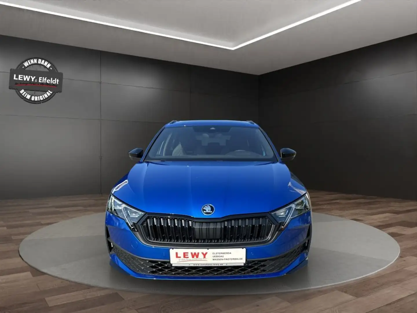 Skoda Octavia Combi 1.5 TSI mHEV DSG Sportline Blau - 2