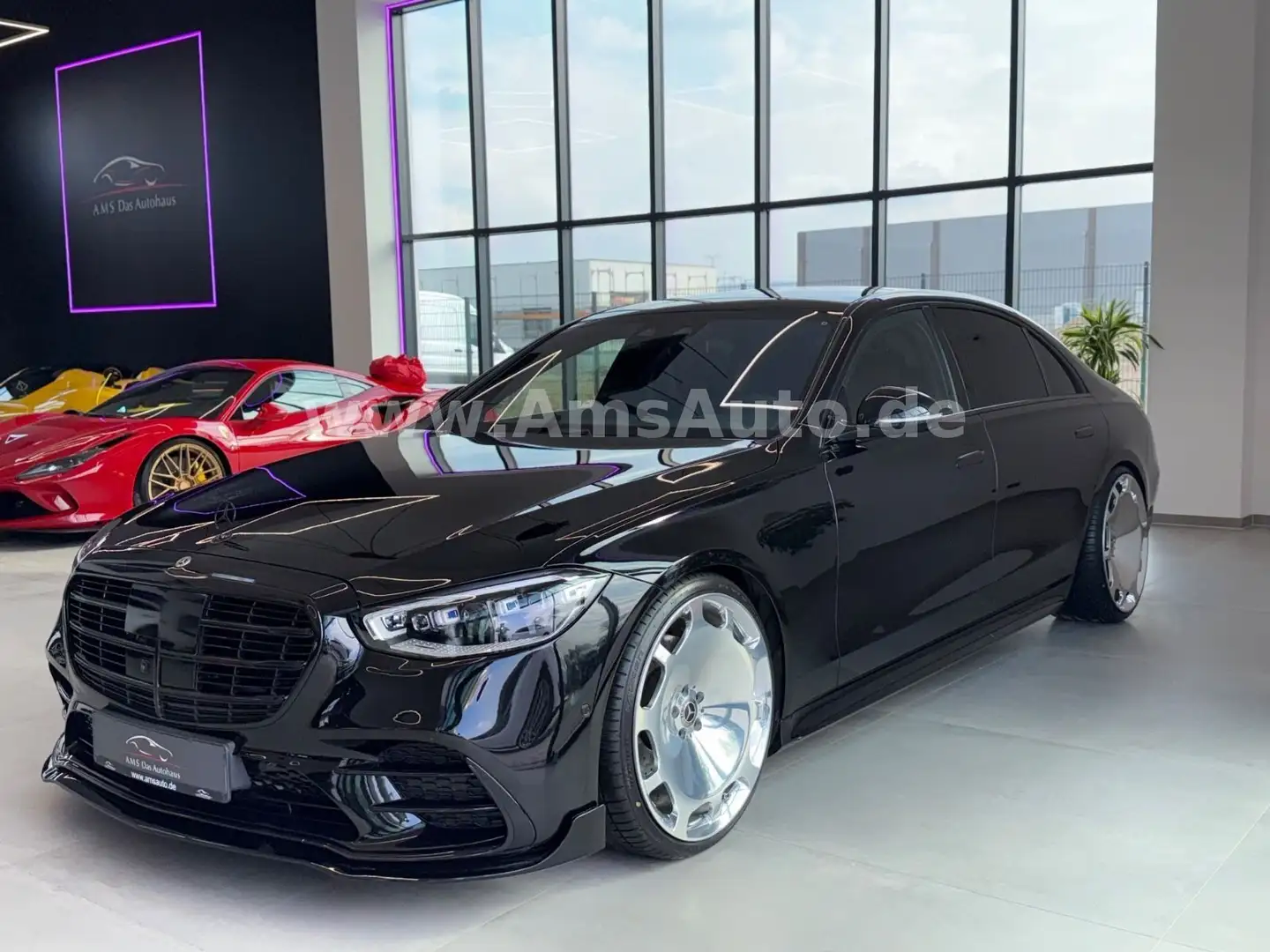 Mercedes-Benz S 400 S 450d 4Matic L AMG Brabus 22 Zoll 3xDVD Massage Negru - 2