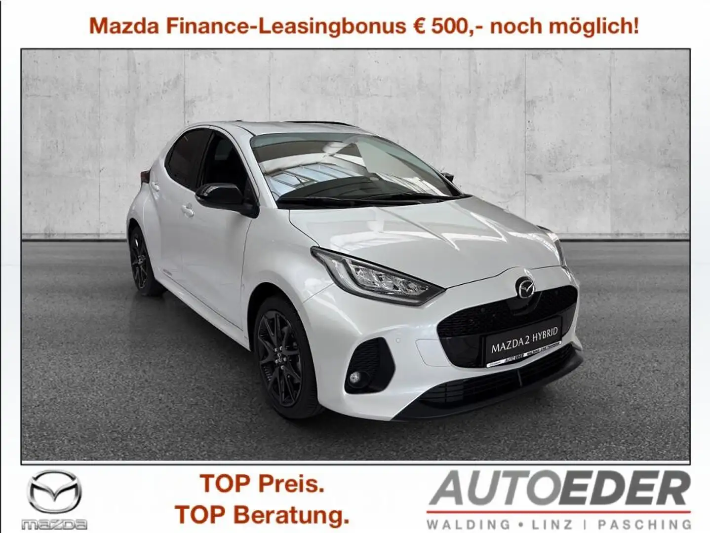 Mazda 2 Mazda2 Hybrid Homura Aut. Weiß - 1