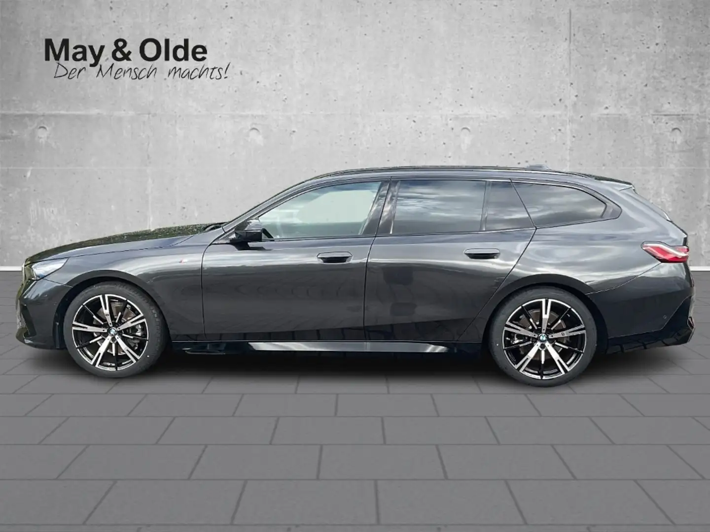 BMW 520 i Touring M Sport AHK Navi HarmanKardon SHZ LED Grau - 2