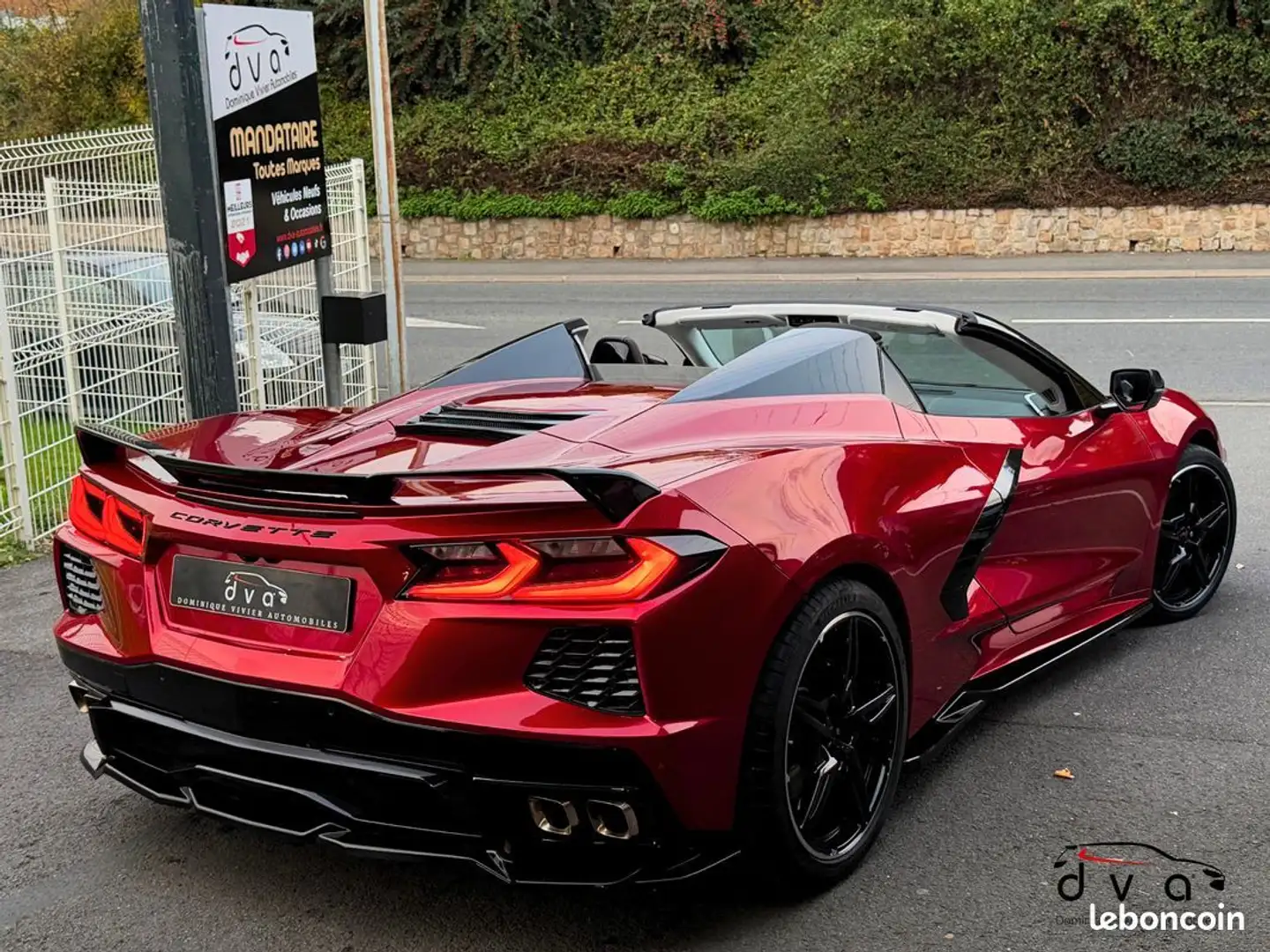 Chevrolet Corvette Stingray V8 6.2 495 ch 3LT pack Z51 Française Rouge - 2