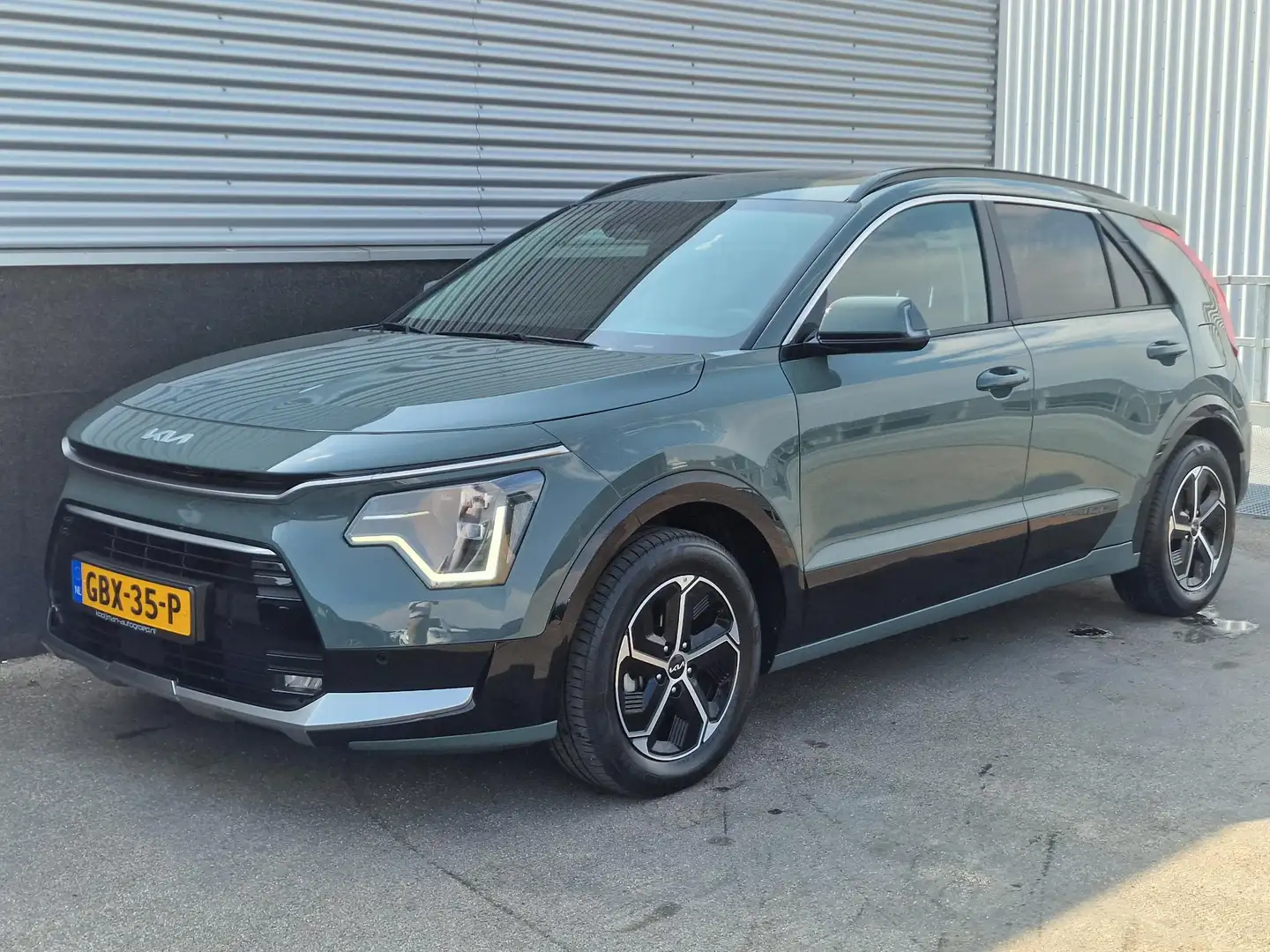 Kia Niro 1.6 GDi Hybrid DynamicPlusLine Schuif/kanteldak, H Groen - 2