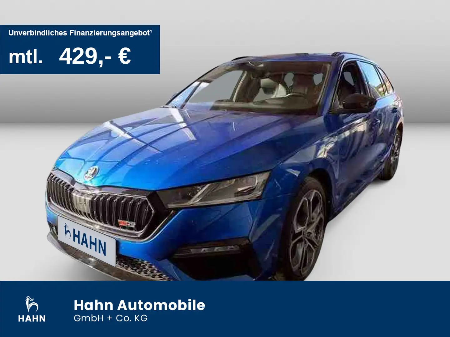 Skoda Octavia Combi 1.4TSI iV DSG RS Cam HuD LED Navi Blau - 1
