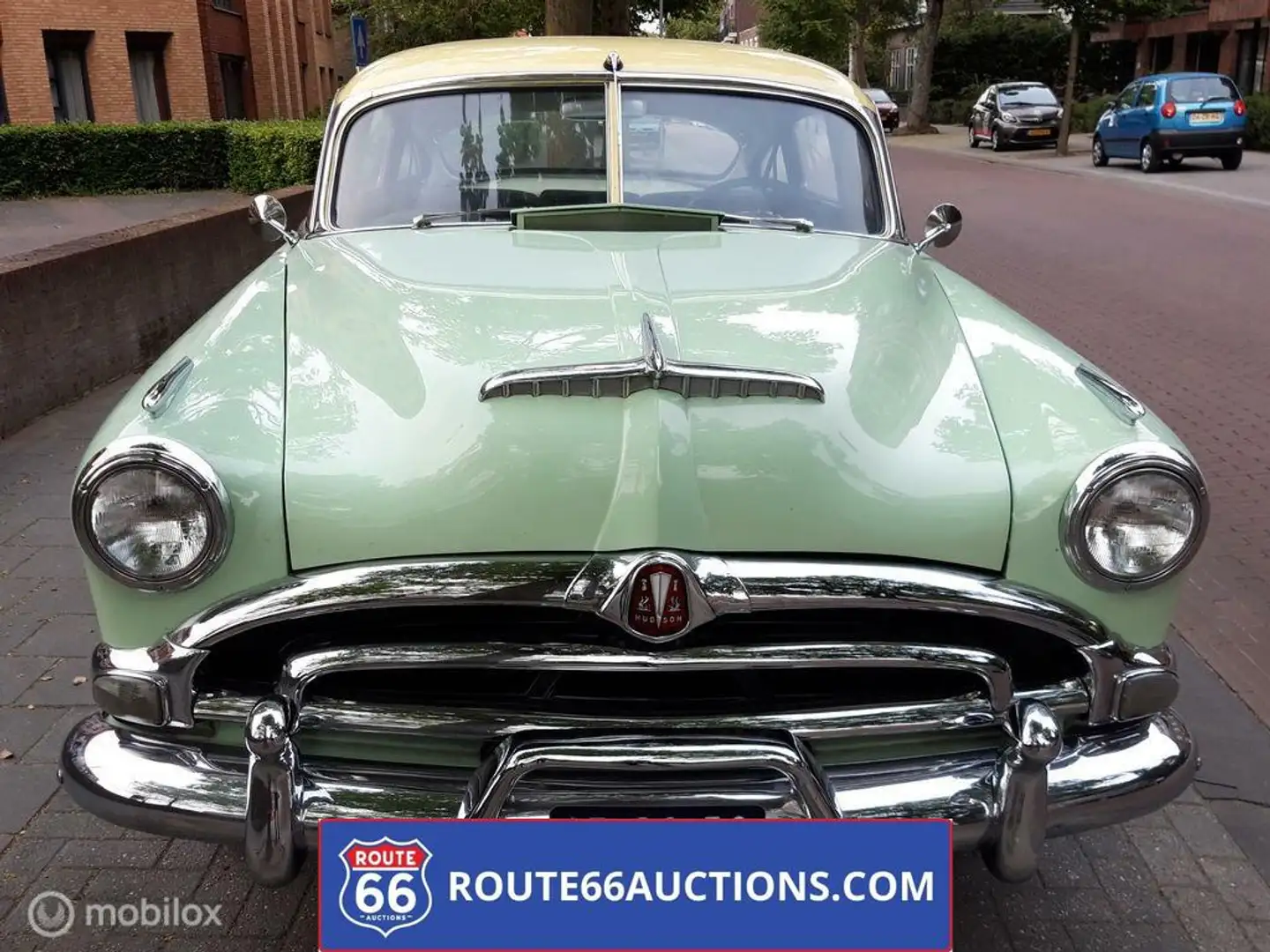 Oldtimer Hudson Hornet Sedan | Route 66 Auctions Groen - 2