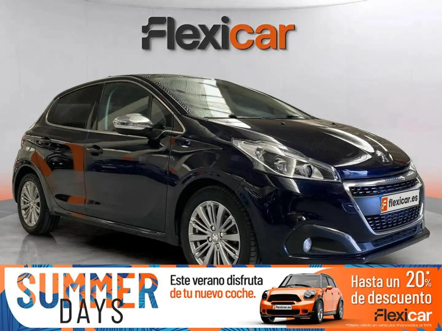Peugeot 208 5P ALLURE 1.2L PureTech 81KW (110CV) S&S Zwart - 1
