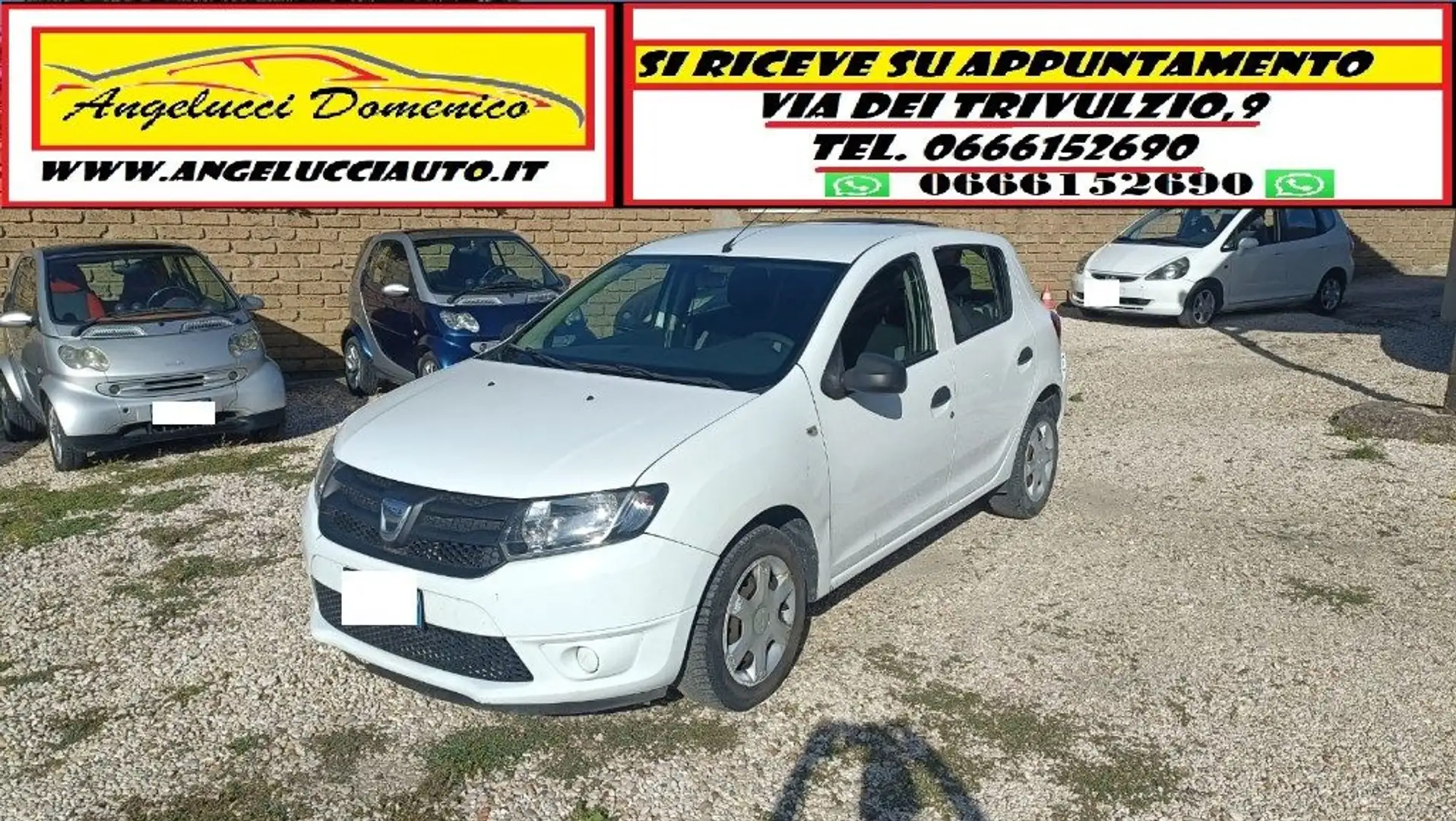 Dacia Sandero GPL SCADENZA 2035 Bianco - 1
