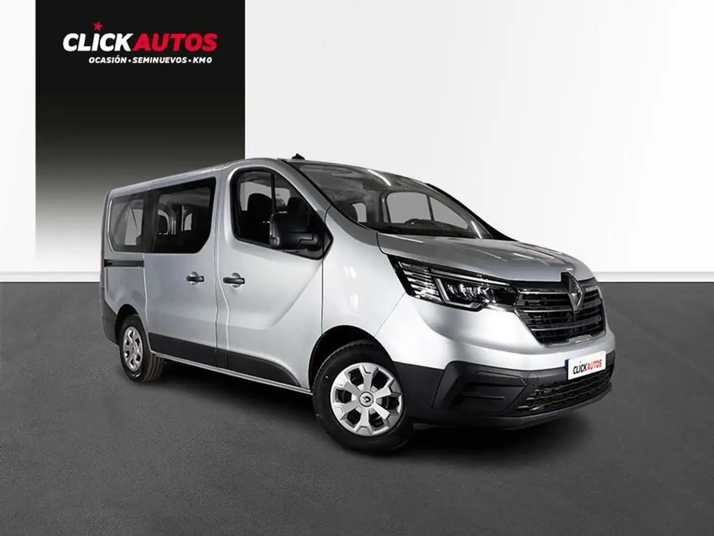 Renault Trafic 2.0 DCI 110CV Authentic Energy Blue 9Plazas Gris - 2