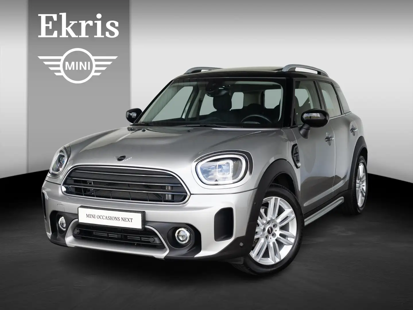 MINI Cooper Countryman Aut. Adaptieve Cruise + Achteruitrijcamera + Elekt Gris - 1