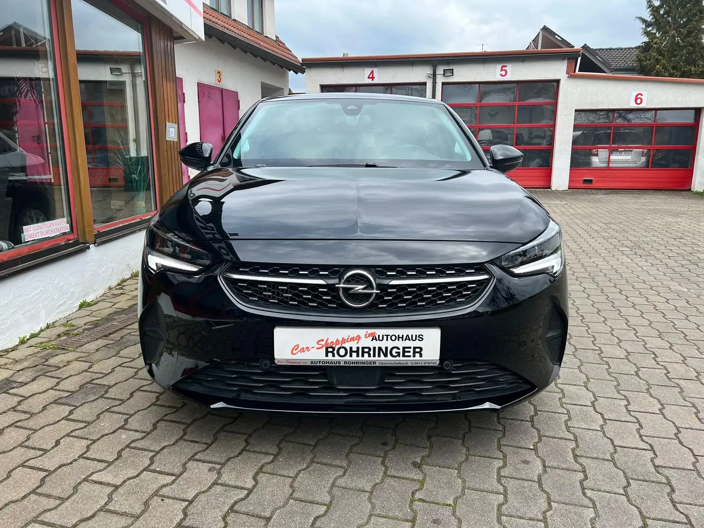 Opel Corsa-e lektro Elegance-Klimaautomatic-Kamera Black - 1