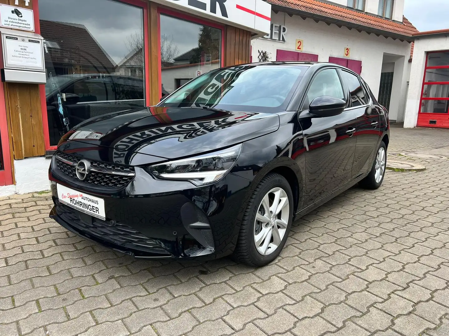 Opel Corsa-e lektro Elegance-Klimaautomatic-Kamera Black - 2