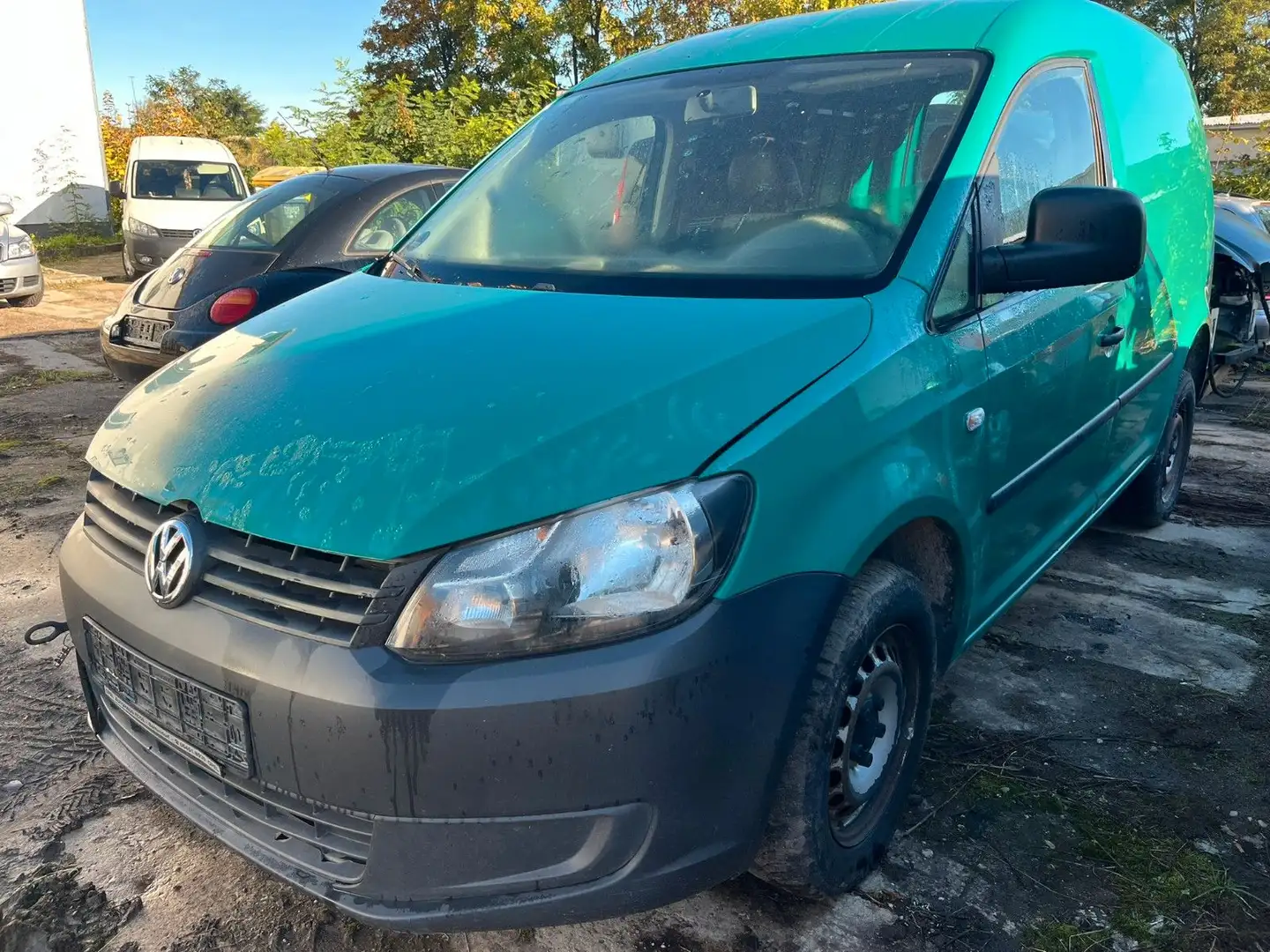 Volkswagen Caddy Kasten 2,0TDI  Trendline 4Motion Grün - 1