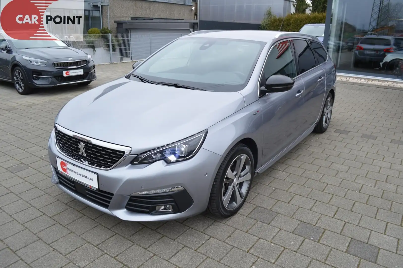 Peugeot 308 GT-Line*Virtual*Kamera*Ambi*AHK*ACC*Navi Grau - 2