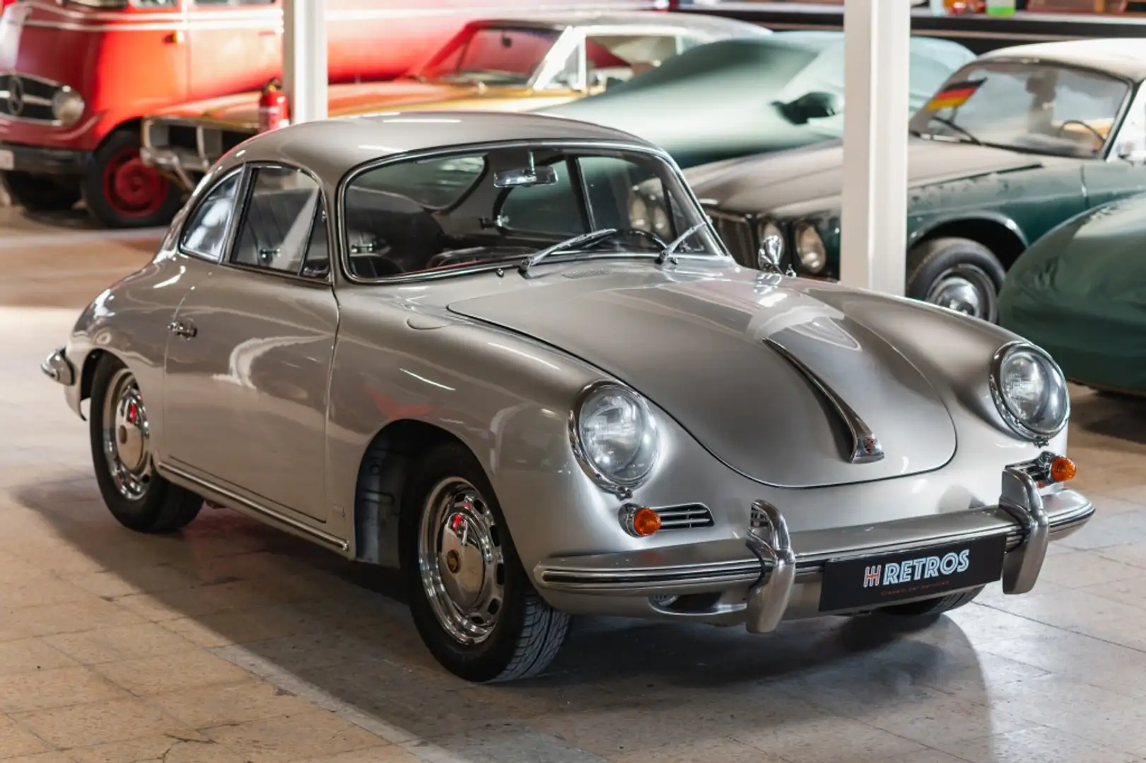 Porsche 356 Deportivo Manual de 2 Puertas Plateado - 2
