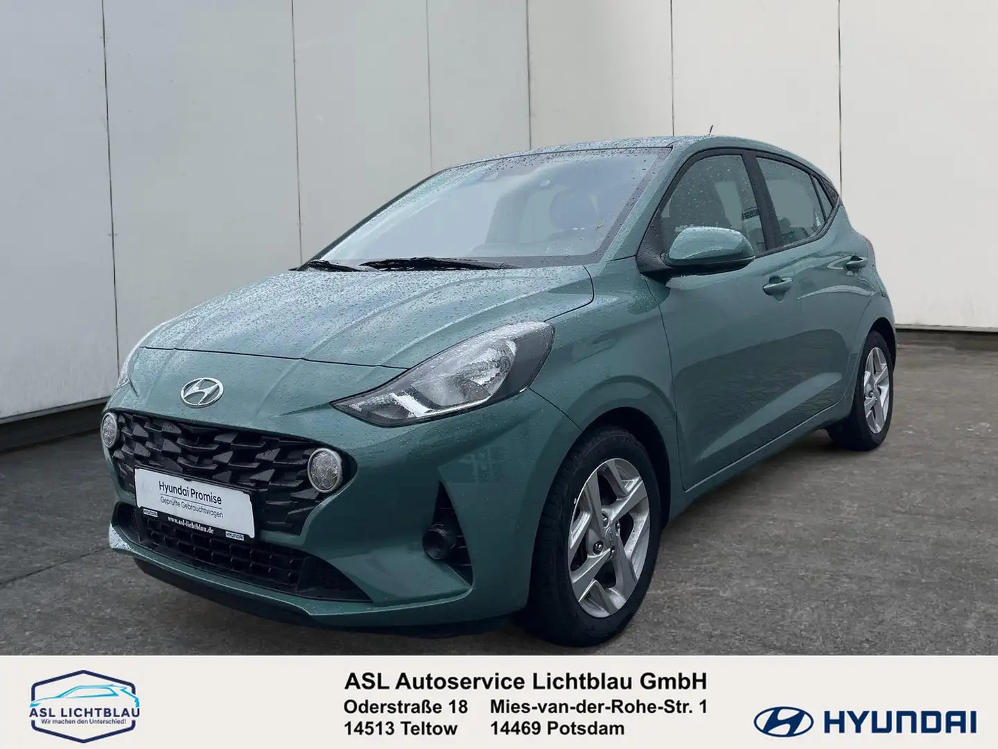 Hyundai i10 1.2 A/T TREND 1.2 Grün - 1