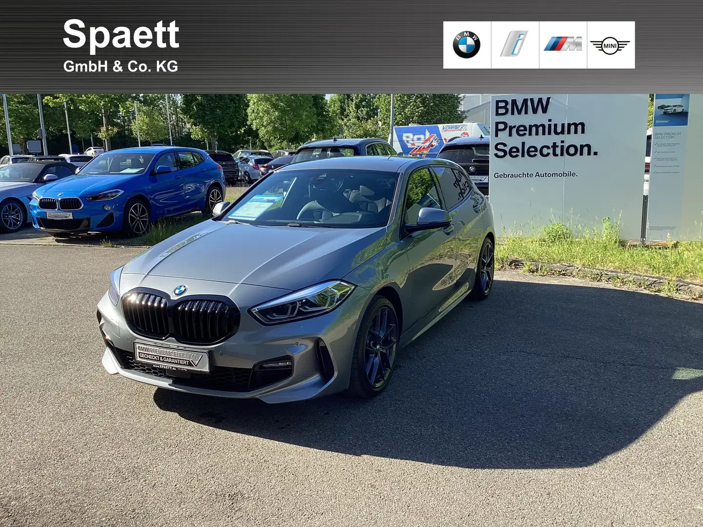 BMW 118 d Hatch M Sport HiFi DAB LED WLAN Komfortzg. Grijs - 1