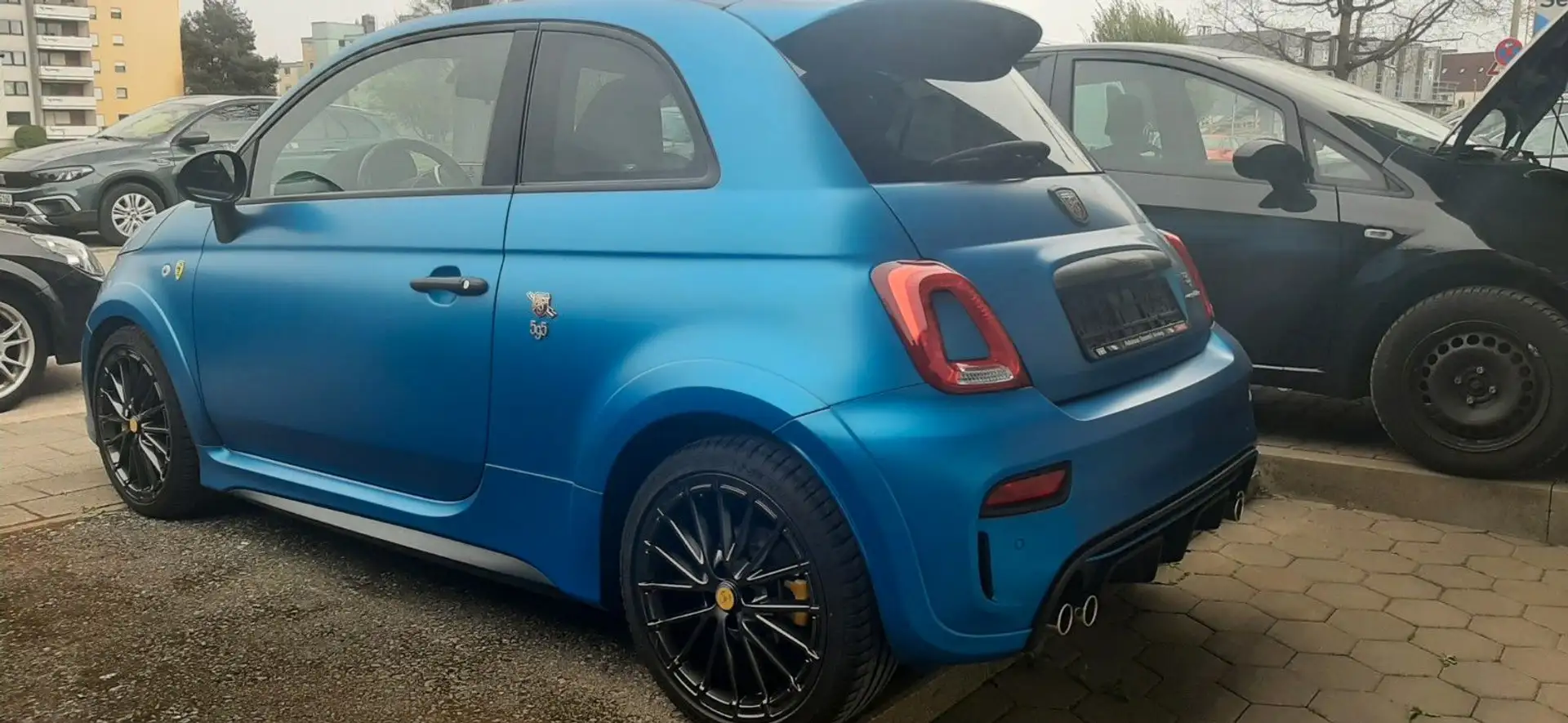 Abarth 595 Competizione Matt Blau Kék - 2