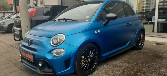 Abarth 595 Competizione Matt Blau Bodykitt Bi-Posto