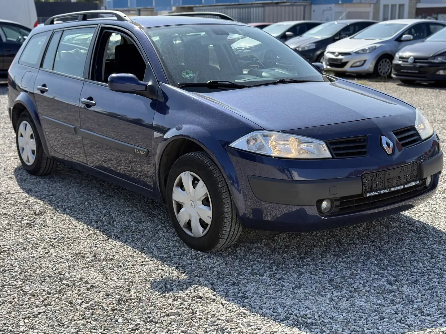 Renault Megane Avantage Checkheft bis 83.000 gepflegt Blau - 1